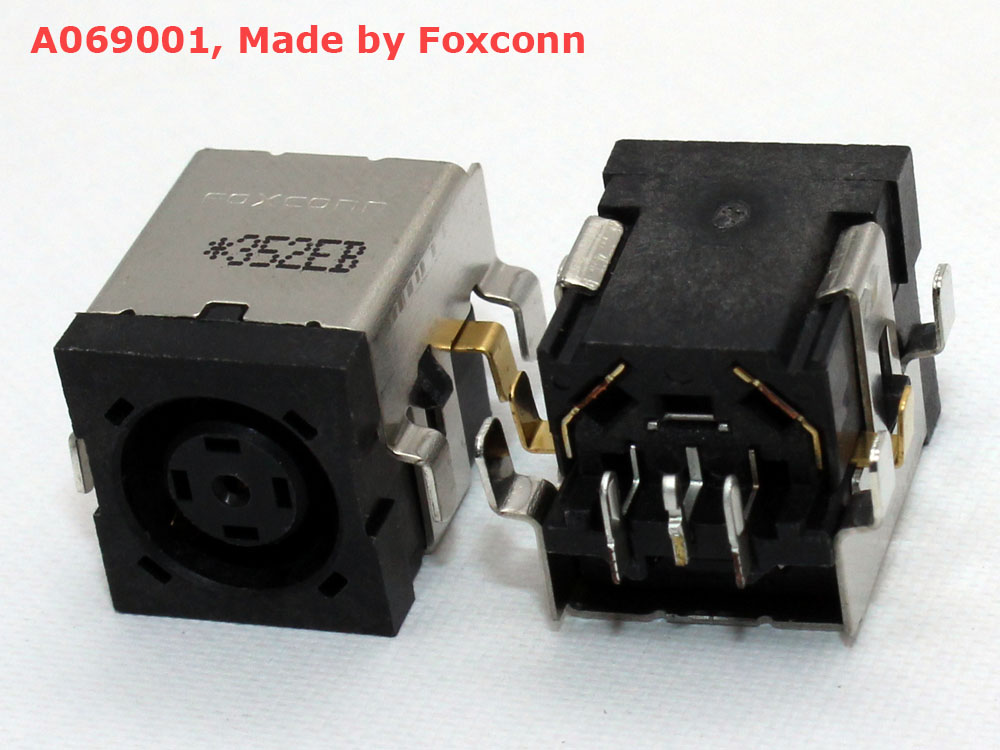 (image for) Dell E5410 E5510 1569 HP Compaq NC6400 NC8430 NW9440 NX9420FF 2730P 6910P 8510W Mini 2100 2133 AC DC Power Jack Connector Socket Charging Port